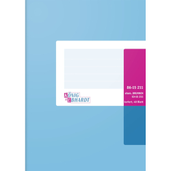 Geschäftsbuch - A5, kariert, 40 Blatt