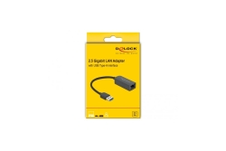 DELOCK Adapter USB Typ-A Stecker zu 2,5 Gigabit LAN kompakt