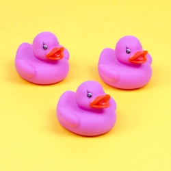 ThumbsUp! Badeenten Duck Lights LED Farbwechsel (3Stk) pink