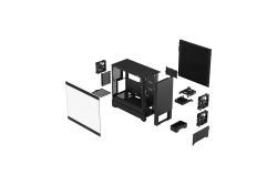 FRACTAL DESIGN Geh Pop Silent Black TG Clear Tint