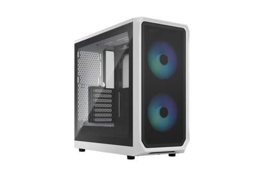 FRACTAL DESIGN Geh Focus 2 RGB White TG Clear Tint
