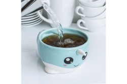 ThumbsUp! Tasse Narwhal 400ml hellblau