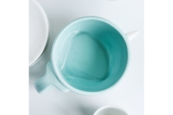 ThumbsUp! Tasse Narwhal 400ml hellblau