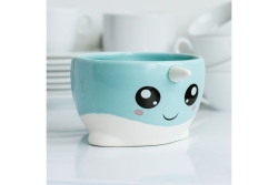 ThumbsUp! Tasse Narwhal 400ml hellblau