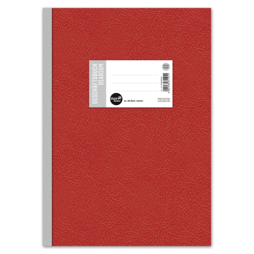 Geschäftsbuch - A4, 96 Blatt, 70g/qm, 5 mm kariert