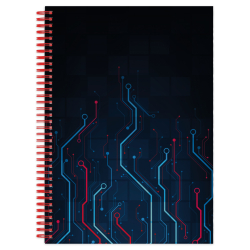 Spiral-Notizbuch Network, A4, 70g/m², 100 Blatt, 4...