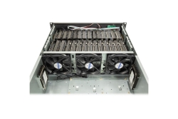 Inter-Tech Mining-Rack 4F28 4HE 6 x 120mm Lüfter 2X2.0 USB retail