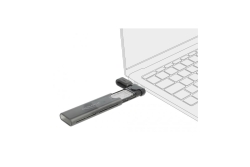 DELOCK Ext Gehäuse USB Type-C M.2 NVMe PCIe oder...