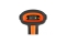 DELOCK Industrie Barcode Scanner 1D/2D 2,4GHz Bluetooth/USB