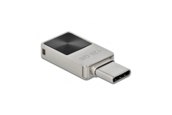 DELOCK Mini USB 3.2Gen1 USB-C Speicherstick 128GB Metallgeh.