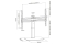 Equip Tischfuß 37-70/1TFT Universal TV 40Kg schwarz lite Retail