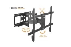 Equip Wandhalterung 37-80/1TFT V.bewegl.5Gelenke 60Kg sw lite Retail