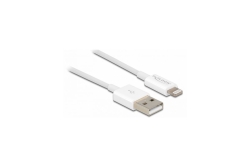 DELOCK USB Daten-/Ladekabel iPhone/iPad/iPod 1m weiß