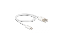 DELOCK USB Daten-/Ladekabel iPhone/iPad/iPod 1m weiß