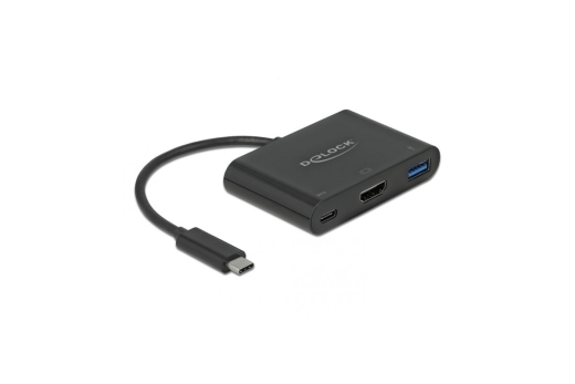 DELOCK USB Type-C Adapter > HDMI 4K 30Hz USB Type-A/C PD