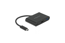 DELOCK USB Type-C Adapter > HDMI 4K 30Hz USB Type-A/C PD