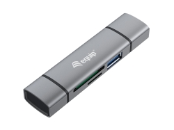 Equip Kartenleser USB-A3.0/USB-C3.2/MicroSD/SD/ 5Gbps