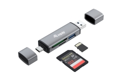 Equip Kartenleser USB-A3.0/USB-C3.2/MicroSD/SD/ 5Gbps