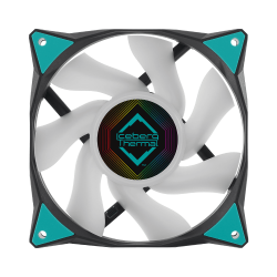 ICEBERG THERMAL IceGALE ARGB PWM - 120mm ARGB Black
