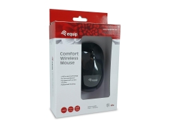 Equip Komfortmaus Wireless USB-A L+R schwarz