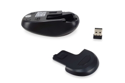 Equip Komfortmaus Wireless USB-A L+R schwarz