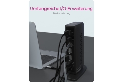 Dockingstation IcyBox 6x USB 3.0 + 2xDP, 2xHDMI+1GBLAN