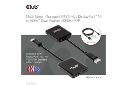 Club3D Multi Streaming Transport Hub 1xDP->2xHDMI Polybeutel
