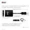 Club3D Multi Streaming Transport Hub 1xDP->2xHDMI Polybeutel