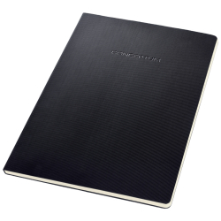 Notizblock Conceptum - ca. A4, liniert, 120 Seiten, schwarz