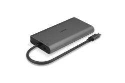 LINDY DST-Mini XT USB-C Mini Dock 4K HDMI&DP PD 3.0 100W