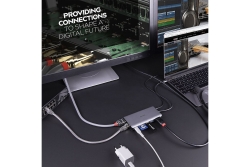 LINDY DST-Mini XT USB-C Mini Dock 4K HDMI&DP PD 3.0 100W