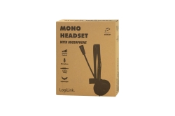 Logilink Headset mono mit Mikro 1x 3,5mm Klinke