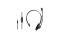 Logilink Headset mono mit Mikro 1x 3,5mm Klinke