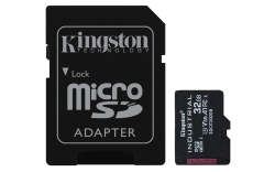 SD MicroSD Card 32GB Kingston SDHC (Class10) w.A A1