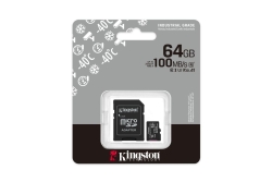 SD MicroSD Card 64GB Kingston SDHC (Class10) w.A retail
