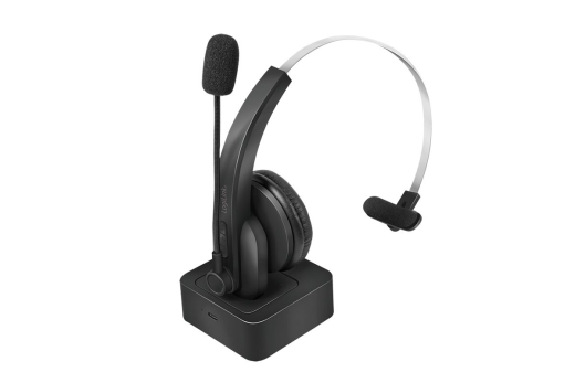 Logilink Bluetooth Headset Mono m.headband & charging stand