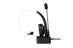 Logilink Bluetooth Headset Mono m.headband & charging stand
