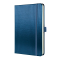 Notizbuch Conceptum, A5, 80g/m², Hardcover, kariert, blue metallic