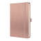 Notizbuch Conceptum, A5, 80g/m², Hardcover, kariert, rose metallic