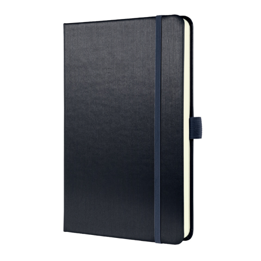 Notizbuch Conceptum, A5, 80g/m², Hardcover, liniert, grau metallic