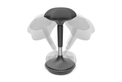 DIGITUS Ergonomischer Hocker/Stehhilfe,höhenverst.,Gasdruck