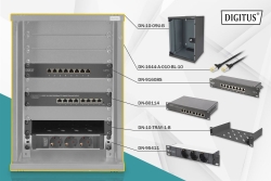 DIGITUS Netzwerk-Set 254 mm (10)-9HE, 312x300mm (B x T)