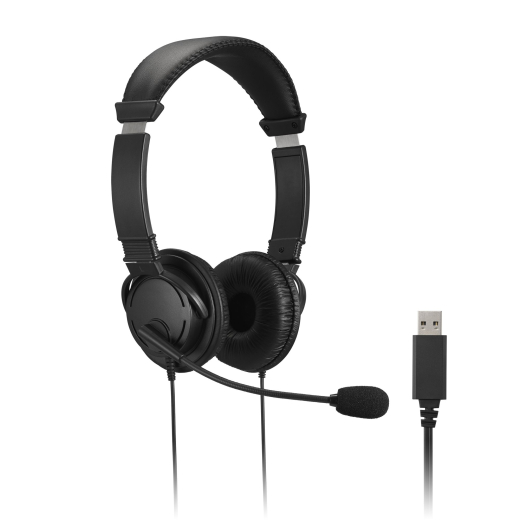 Kensington Headset Hi-Fi USB mit Mic & Volume Control Button