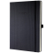 Notizbuch Conceptum - ca. A4, kariert, 194 Seiten, schwarz, Hardcover