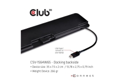 Club3D ChargingDock USB-C 3.2 ->7xUSB/DP/HDMI/LAN/Audio 65W retail