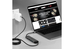 LINDY DST-Micro 140 USB Typ C 4K Laptop Micro Dockingstation