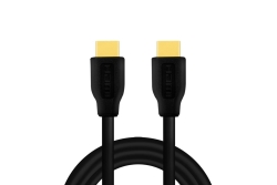 Logilink HDMI-Kabel A/M zu A/M, 4K/60 Hz, CCS, schwarz, 1,0m