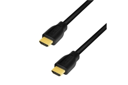 Logilink HDMI-Kabel A/M zu A/M, 4K/60 Hz, CCS, schwarz, 5,0m