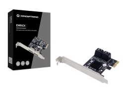 CONCEPTRONIC SATA 1xPCIe Card 2xeSATA/2xiSATA 6Gbps