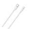 RealPower Lade/Datenkabel USB-C auf Lightning 2m weiß MFI 3A